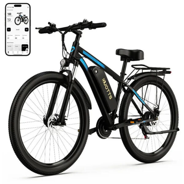 Vélo Électrique DUOTTS C29 -Moteur 750W - 48V/15Ah - 21 vitesse SHIMANO - Roue 29*2.1’’ - Avec APP